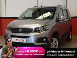 Gris Usado 2021 Peugeot Rifter Allure Monovolumen | 16.950 € (Precio justo)