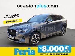Gris / plata Usado 2024 Mazda CX-60 Takumi-Line SUV | 50.450 € (Un poco caro)
