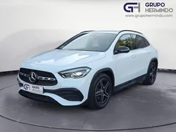 Blanco Usado 2021 Mercedes GLA200 AMG line Plus SUV | 30.850 € (Precio justo)
