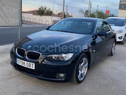Negro Usado 2008 BMW 320 Cabriolet Descapotable | 13.990 € (Un poco caro)