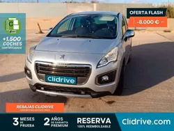 Gris Usado 2015 Peugeot 3008 Allure Monovolumen | 7990 € (Super precio)