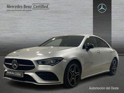 Gris Usado 2021 Mercedes CLA200 AMG line Berlina | 34.900 € (Caro)