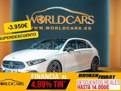 Blanco Usado 2022 Mercedes A200 AMG line Berlina | 29.975 € (Buen precio)