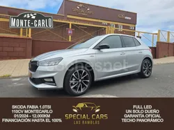 Gris / plata Usado 2024 Skoda Fabia Monte Carlo Berlina | 19.900 € (Precio justo)