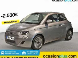 Gris Usado 2021 Fiat 500e Icon Utilitario | 14.260 € (Buen precio)