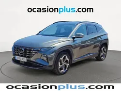 Gris Usado 2022 Hyundai Tucson SUV | 31.591 € (Precio justo)