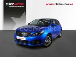 Azul Usado 2021 Peugeot 308 Allure Berlina | 14.850 € (Precio justo)