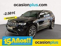 Negro Usado 2018 Jeep Grand Cherokee Overland SUV | 28.400 € (Buen precio)