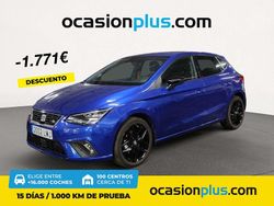 Azul Usado 2021 Seat Ibiza FR Berlina | 15.200 € (Precio justo)