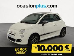 Blanco Usado 2015 Fiat 500 S Utilitario | 8990 € (Un poco caro)