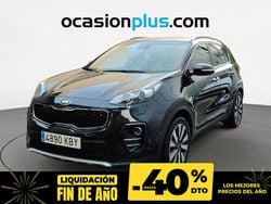 Negro Usado 2017 Kia Sportage SUV | 16.190 € (Precio justo)