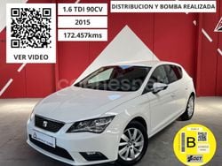 Blanco Usado 2015 Seat Leon CONNECT Berlina | 9200 € (Precio justo)
