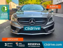 Gris Usado 2014 Mercedes CLA200 AMG line Coupe | 18.190 € (Precio justo)