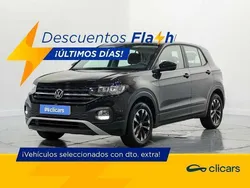 Negro Usado 2021 VW T-Cross Edition SUV | 16.390 € (Precio justo)