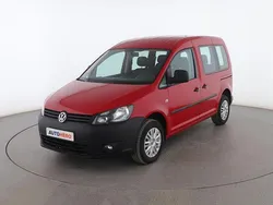 Rojo Usado 2015 VW Caddy Pro Monovolumen | 11.299 € (Precio justo)
