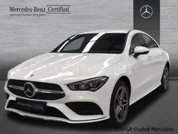 Blanco polar Usado 2023 Mercedes CLA250e Berlina | 39.900 € (Buen precio)