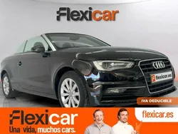 Negro Usado 2015 Audi A3 Ambition Descapotable | 17.290 € (Buen precio)