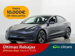 Gris Usado 2022 Tesla Model 3 Long Range Berlina | 29.090 € (Buen precio)