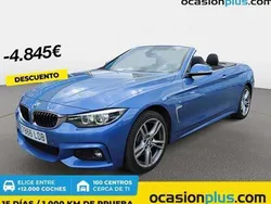 Azul Usado 2019 BMW 430 Cabriolet Descapotable | 34.955 € (Super precio)