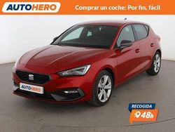 Rojo Usado 2021 Seat Leon FR Berlina | 18.399 € (Precio justo)