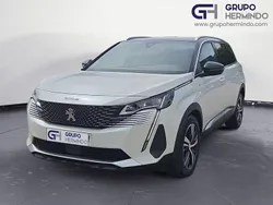 Blanco Usado 2021 Peugeot 5008 GT Monovolumen | 19.500 € (Precio justo)
