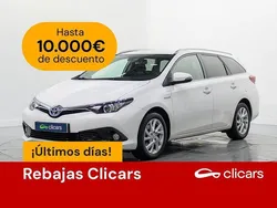 Blanco Usado 2019 Toyota Auris Touring Sports Active Familiar | 15.290 € (Precio justo)