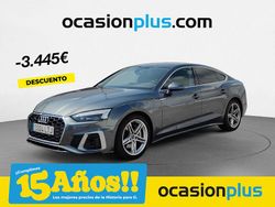 Gris Usado 2021 Audi A5 S-Line Coupe | 37.900 €