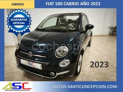 Azul Usado 2023 Fiat 500C Dolcevita Descapotable | 12.980 € (Precio justo)