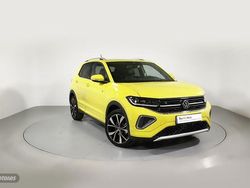 Amarillo Usado 2024 VW T-Cross R-line SUV | 28.300 € (Un poco caro)