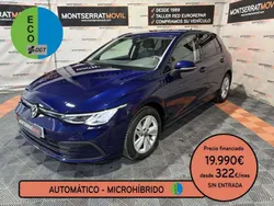 Azul Usado 2021 VW Golf VIII Life Utilitario | 19.990 € (Precio justo)