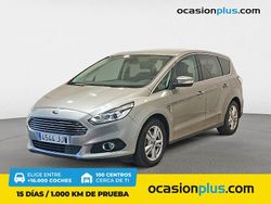 Gris Usado 2015 Ford S-MAX Titanium Monovolumen | 15.500 € (Precio justo)