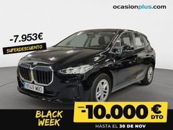 Negro Usado 2022 BMW 218 Active Tourer Monovolumen | 24.790 € (Precio justo)