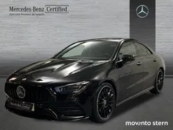 Negro noche Usado 2021 Mercedes CLA200 AMG line Berlina | 34.500 € (Precio justo)