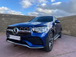 Azul Usado 2021 Mercedes GLC200 SUV | 33.990 € (Precio justo)