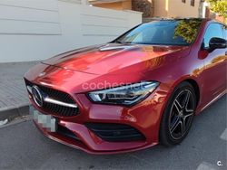 Rojo Usado 2021 Mercedes CLA220 Berlina | 31.500 € (Precio justo)