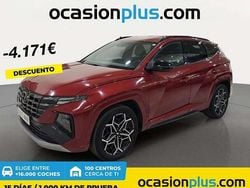 Rojo Usado 2023 Hyundai Tucson N Line SUV | 20.845 € (Precio justo)