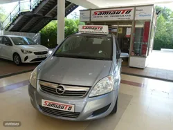 Plateado Usado 2008 Opel Zafira Enjoy Monovolumen | 6950 € (Un poco caro)