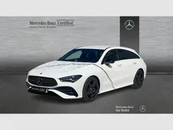 Blanco polar Usado 2024 Mercedes CLA200 Shooting Brake AMG line Familiar | 36.990 € (Precio justo)