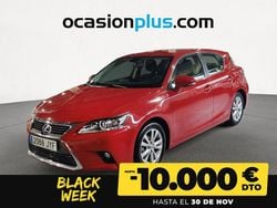 Rojo Usado 2017 Lexus CT200h Executive Line Utilitario | 13.990 € (Precio justo)