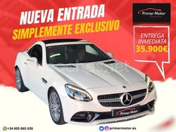 Blanco Usado 2019 Mercedes SLC200 Descapotable | 35.900 € (Caro)