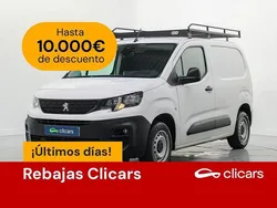 Blanco Usado 2021 Peugeot Partner Premium Monovolumen | 13.690 € (Un poco caro)