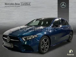 Azul Usado 2021 Mercedes A200 AMG line Berlina | 29.900 € (Un poco caro)