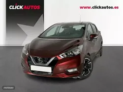 Naranja Usado 2021 Nissan Micra Acenta Utilitario | 12.600 € (Precio justo)