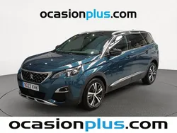 Verde Usado 2018 Peugeot 5008 GT-line Monovolumen | 18.910 € (Buen precio)