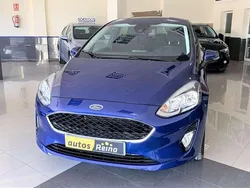 Azul Usado 2018 Ford Fiesta Trend+ Utilitario | 10.700 € (Precio justo)