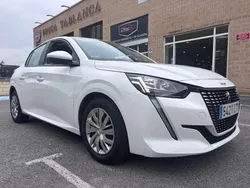 Blanco Usado 2021 Peugeot 208 Active Utilitario | 13.500 € (Precio justo)