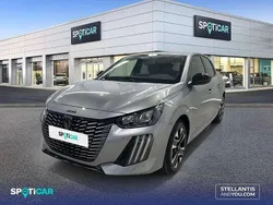 Gris Usado 2024 Peugeot 208 Allure Utilitario | 18.395 € (Precio justo)