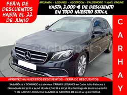 Negro Usado 2019 Mercedes E200 Business Familiar | 26.690 €