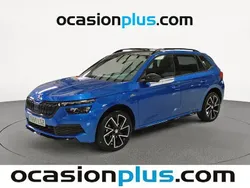 Azul Usado 2021 Skoda Kamiq Monte Carlo SUV | 21.810 € (Precio justo)