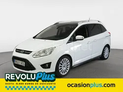 Blanco Usado 2013 Ford Grand C-Max Titanium Monovolumen | 8600 € (Precio justo)